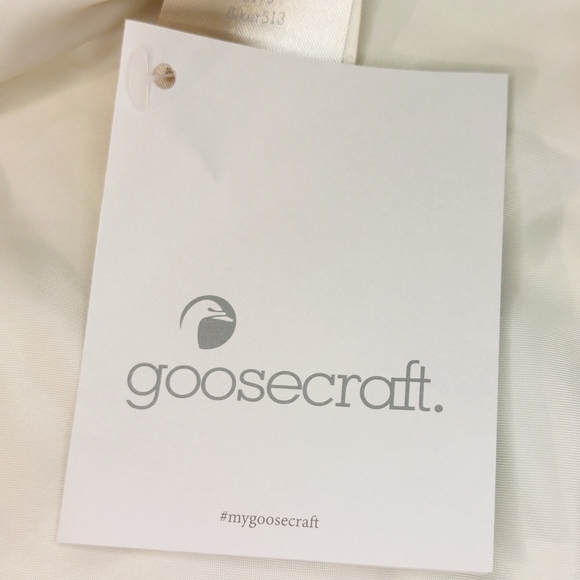 Goosecraft ivory leather biker jacket,  XL, NWT - Picture 10 of 10